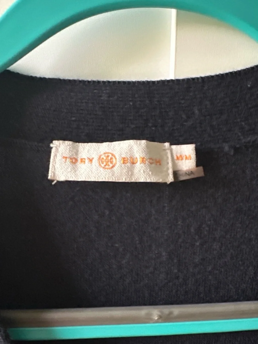 Classic Women's Navy V-Neck Button Cardigan Sweater